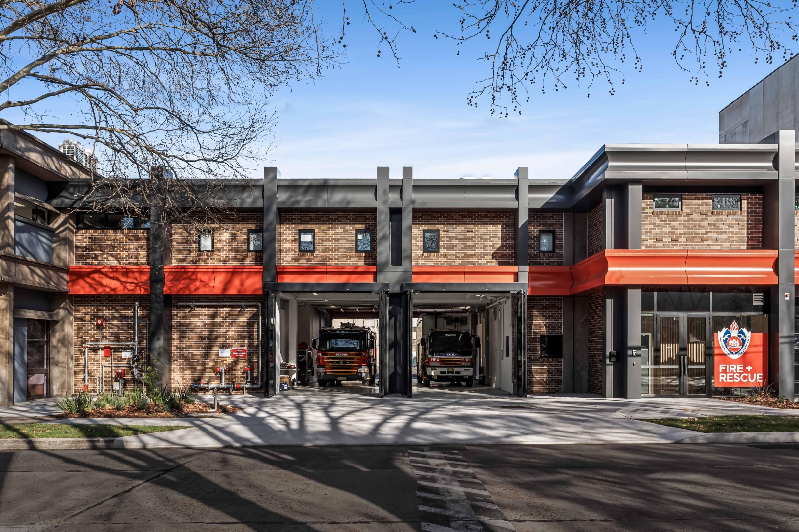 Fire and Rescue NSW station upgrades — structural and fit-out works